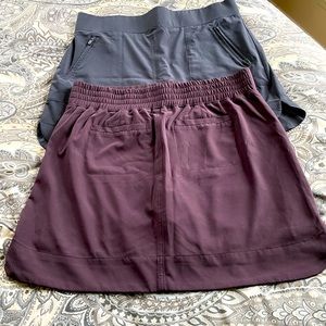 KYODAN WOMEN’S NWOT SHORTS SKORT SIZE M. LOT OF 2
